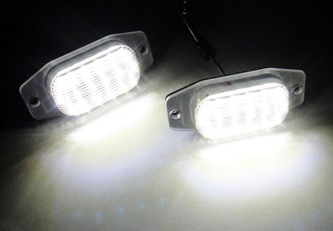 LED License Number Plate Light lamp OEM Replacement kit Toyota Land Cruiser J80 J90 FJ Cruiser