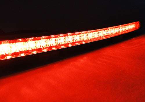 1x Black Smoked Lens LED High Mount Level Third Brake Stop Light VW Golf MK V GTI R32