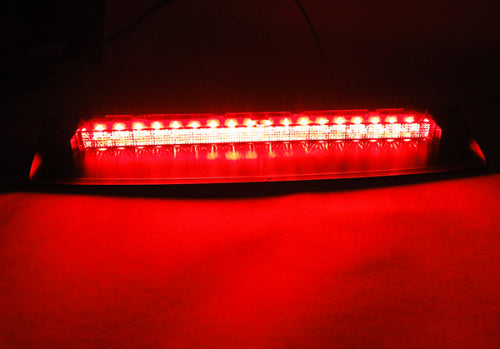 1x Black Smoked Lens LED High Mount Level Third Brake Stop Light Audi A4 S4 B8