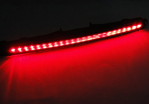 1x Black Smoked Lens LED Rear Trunk Boot Third Brake Stop Light Mercedes E-Class W211