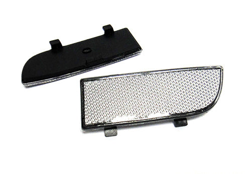 2x Bumper Reflector Assembly Clear Lens Light 2003-14 Mercedes Vito Viano W639