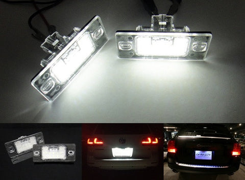 LED License Plate Light lamp OEM replacement kit Porsche Cayenne VW Touareg