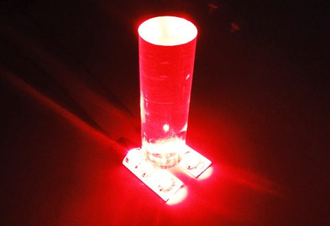 2 pieces of 3 SMD LED universal light strip red