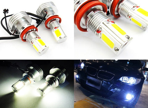 2 pieces of LUFFY H11 H8 High Power COB LED HeadLight Fog Light bulb 60W white