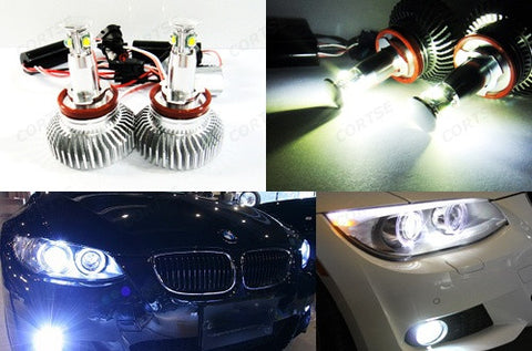 BMW Xenon white H8 32W CREE XP-G LED Angel Eyes / Halo Ring replacement Light / Lamp bulb