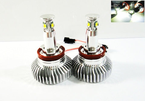BMW Xenon white H8 32W CREE XP-G LED Angel Eyes / Halo Ring replacement Light / Lamp bulb