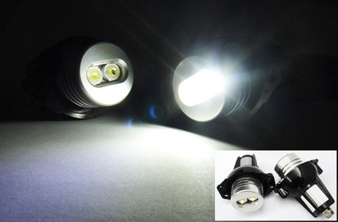 BMW xenon white LED Angel Eyes / Halo Ring replacement Light / Lamp bulb E90 E91
