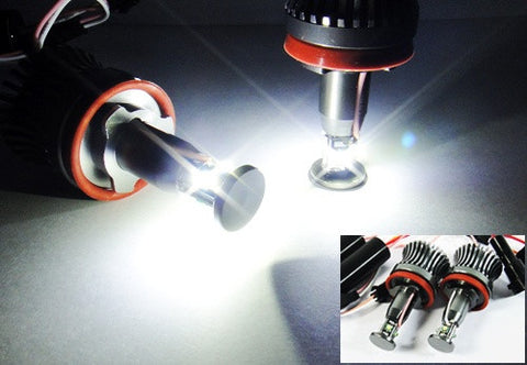 BMW xenon white H8 20W CREE LED Angel Eyes / Halo Ring replacement Light / Lamp bulb