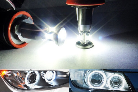 BMW xenon white H8 20W CREE LED Angel Eyes / Halo Ring replacement Light / Lamp bulb