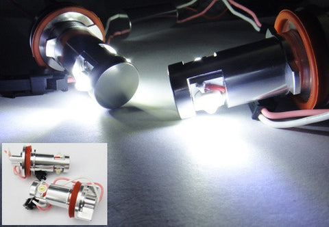 BMW xenon white LED Angel Eyes / Halo Ring replacement Light / Lamp bulbs