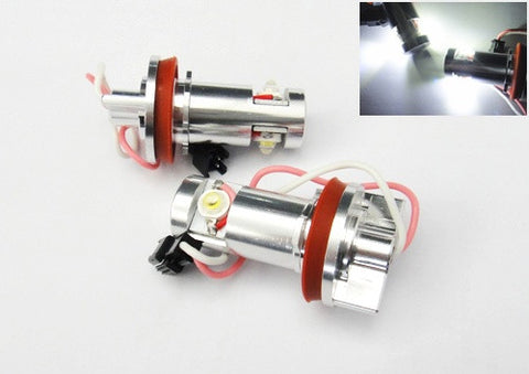 BMW xenon white LED Angel Eyes / Halo Ring replacement Light / Lamp bulbs