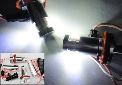 BMW xenon white LED Angel Eyes / Halo Ring replacement Light / Lamp bulbs