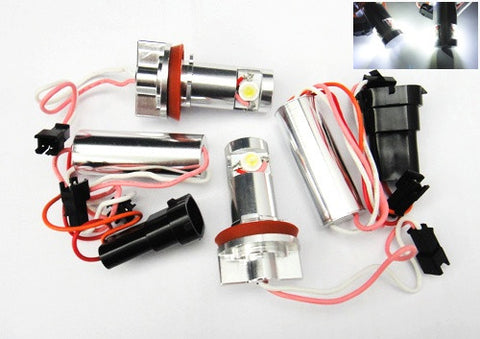 BMW xenon white LED Angel Eyes / Halo Ring replacement Light / Lamp bulbs