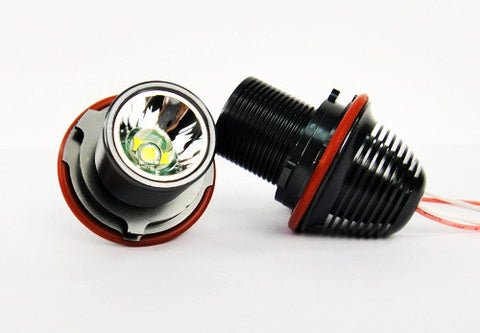BMW xenon white 10W CREE LED Angel Eyes / Halo Ring replacement Light E39 E60 E63 E65 E53