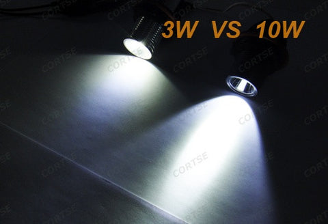 BMW xenon white 10W CREE LED Angel Eyes / Halo Ring replacement Light E39 E60 E63 E65 E53