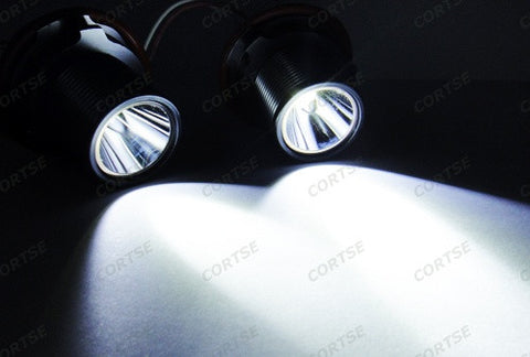 BMW xenon white 10W CREE LED Angel Eyes / Halo Ring replacement Light E39 E60 E63 E65 E53