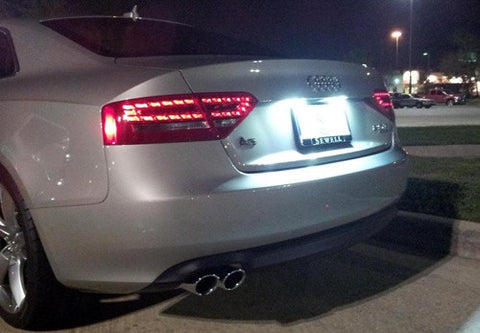 LED License Number Plate Light lamp OEM replacement kit Audi A4 A5 Q5 TT