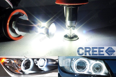 BMW xenon white H8 20W CREE LED Angel Eyes / Halo Ring replacement Light / Lamp bulb
