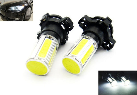 2 pieces of LUFFY PY24W 5200 High Power COB LED Light bulb 25W white