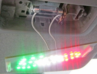 New Fiat 500 Interior 30 SMD LED Dome Map Light Panel Italian color