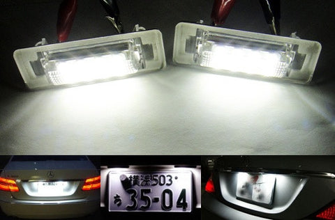 SAMSUNG LED License Number Plate Light lamp OEM replacement kit Mercedes W210 W202