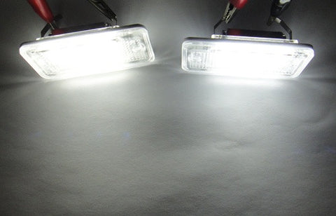 LED License Number Plate Light OEM Replacement kit Audi A3 A4 A6 A8 Q7