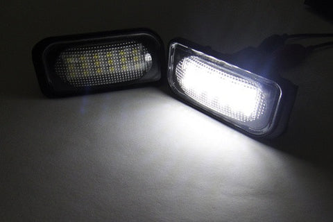 LED License Number Plate Light lamp OEM replacement kit Mercedes W203