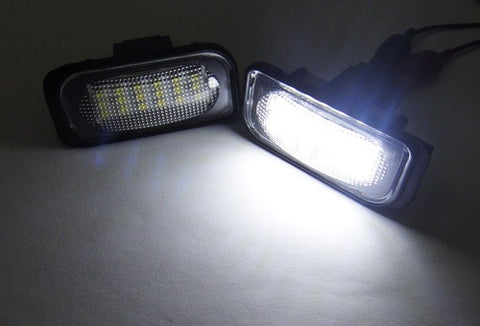 LED License Number Plate Light lamp OEM replacement kit Mercedes W203