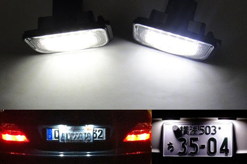 LED License Number Plate Light lamp OEM replacement kit Mercedes W203