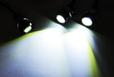 2 pieces of Universal 3W high power LED Bolt-On Screw Eagle Eye kit Backup Light DRL / Fog Lamp