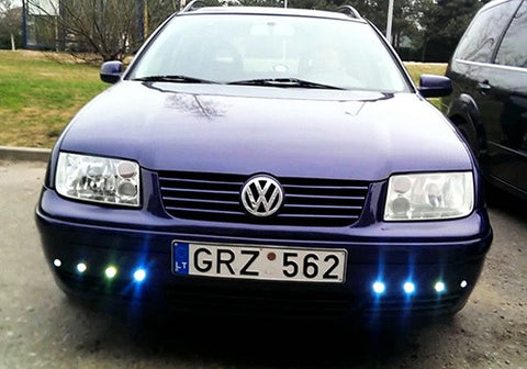 2 pieces of Universal 3W high power LED Bolt-On Screw Eagle Eye kit Backup Light DRL / Fog Lamp