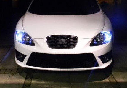 2 pieces of 18 High Power SMD LED PY21W 581 BAU15s Light bulb white