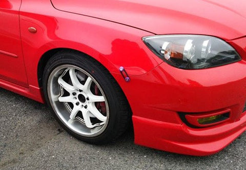 Quick Release Bumper Fender Trunk / Hatch Lid Fastener kit purple