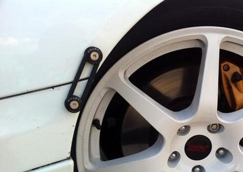 Quick Release Bumper Fender Trunk / Hatch Lid Fastener kit black