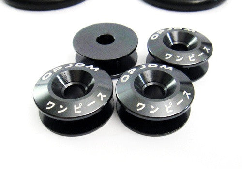 Quick Release Bumper Fender Trunk / Hatch Lid Fastener kit titanium