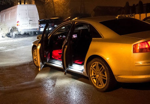 LED Courtesy Footwell Luggage Compartment Light OEM replacement kit Audi VW