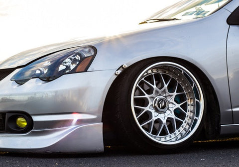 Quick Release Bumper Fender Trunk / Hatch Lid Fastener kit gold