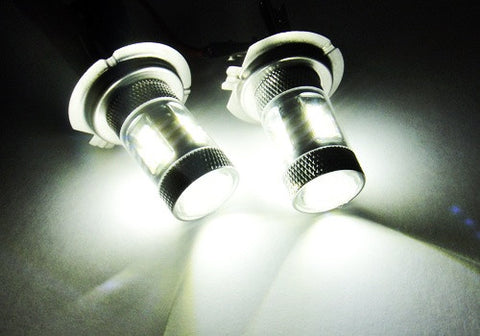 2 pieces of 15 SAMSUNG High Power 2835 SMD LED H7 Light bulb 15W white