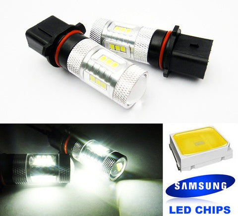 2 pieces of 15 SAMSUNG High Power 2835 SMD LED P13W SH23W Light bulb 15W white