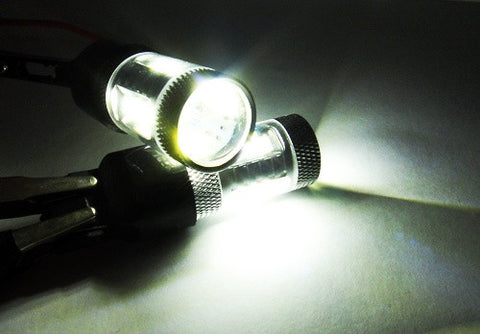 2 pieces of 15 SAMSUNG High Power 2835 SMD LED 3156 3157 3357 3057 Light bulb 15W white