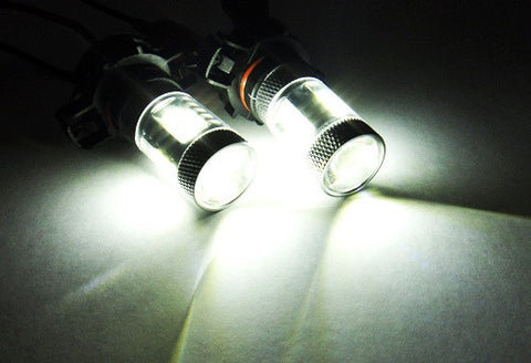 2 pieces of 15 SAMSUNG High Power 2835 SMD LED H16 PS19W 5202 9009 Light bulb 15W white