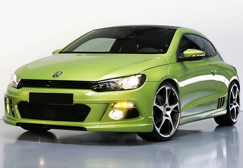 LED Daytime Running Light Sidelight White Amber Turn Signal Indicator Kit Clear 08-14 VW Scirocco