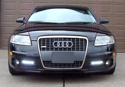 2x Universal Euro style Switchback White/Amber 36 SAMSUNG SMD LED Daytime Running Light DRL Fog Lamp