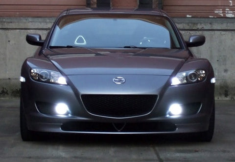 2x H7 (499) CREE XR-E LED Projector Light w/ 6 Plasma SMD LED 14W white