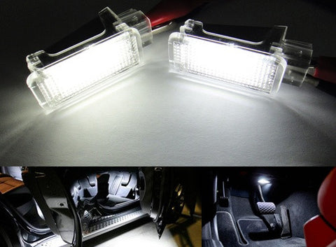 LED Courtesy Footwell Luggage Compartment Glove Box Light kit OEM VW Porsche