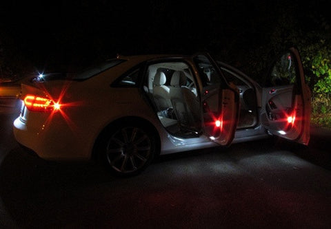 LED Courtesy Footwell Luggage Compartment Glove Box Light kit OEM VW Porsche