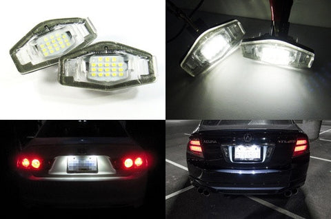 LED License Number Plate Light lamp OEM replacement kit Honda Accord Civic