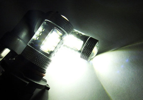 2 pieces of 15 SAMSUNG High Power 2835 SMD LED H11 H8 Light bulb 15W white