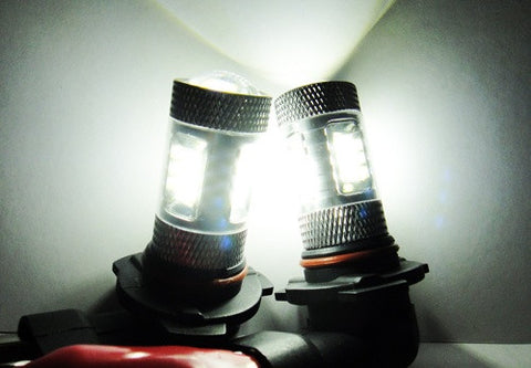 2 pieces of 15 SAMSUNG High Power 2835 SMD LED H11 H8 Light bulb 15W white