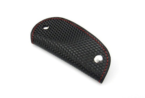 Premium Leather 3D Carbon Fiber Pattern Smart Key holder 109x48mm